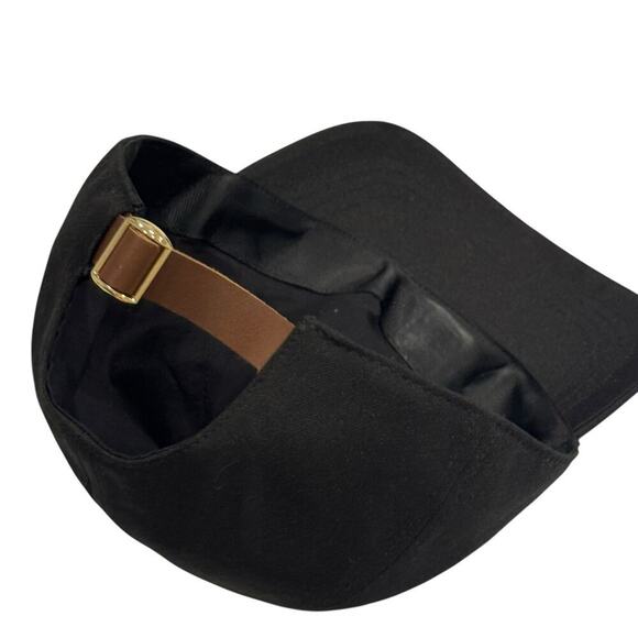 Madewell Women\'s Canvas Classic Baseball Hat True Black One Size NWOT main image 4